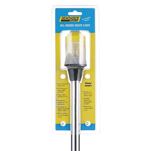 Seachoice All-Round Light Pole Only 24" 50-05691 | 25