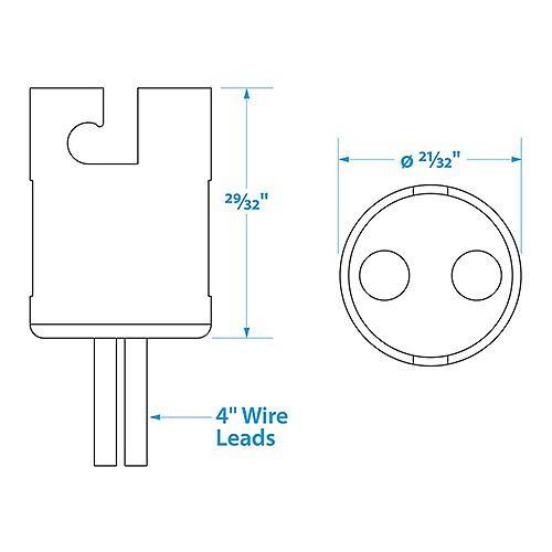 Seachoice Bayonet Socket Double Contact 50-08321 | 6