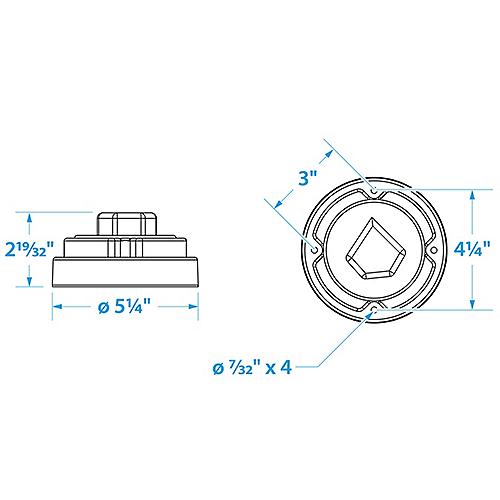 Seachoice Battery Switch On/Off 50-11551 | 26
