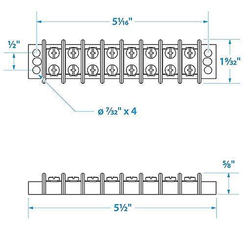 Seachoice Terminal Block 8 Gang 50-13581 | 26