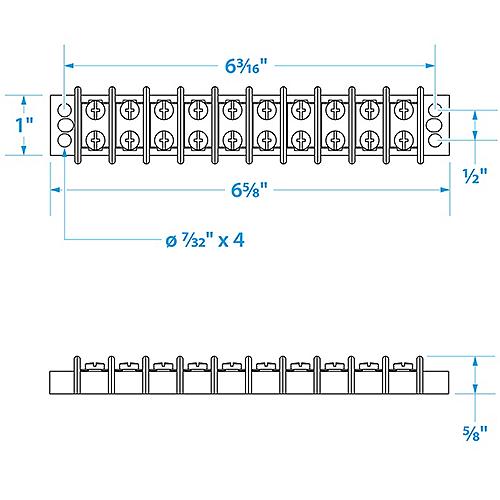 Seachoice Terminal Block 10-Gang 50-13591 | 26
