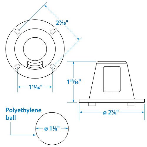 Seachoice Bilge Pump 600gph 50-19271 | 26