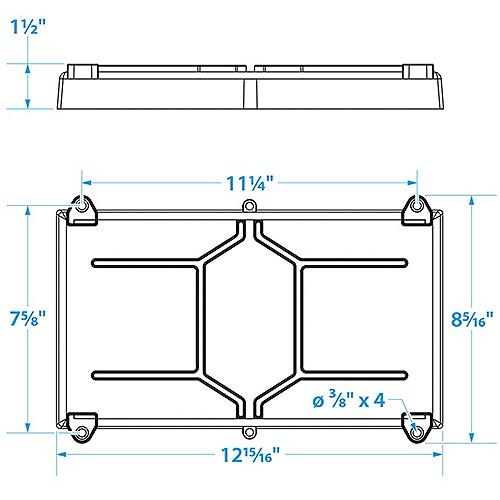 Seachoice Battery Tray 27 Series 50-22041 | 26