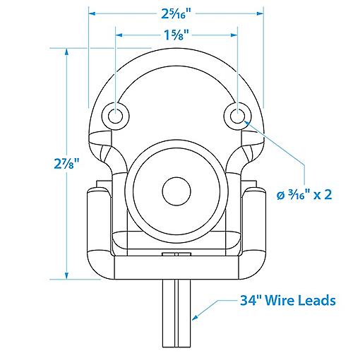 Seachoice Trolling Motor Foot Control Switch 50-28101 | 6