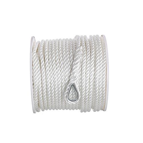 Seachoice Anchor Line Twisted Nylon 1/2"x100ft White 50-40731 | 25