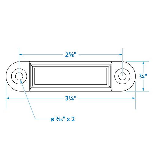 Seachoice Boat Cover Ash Bow Sockets Chrome Pr 50-78011 | 6