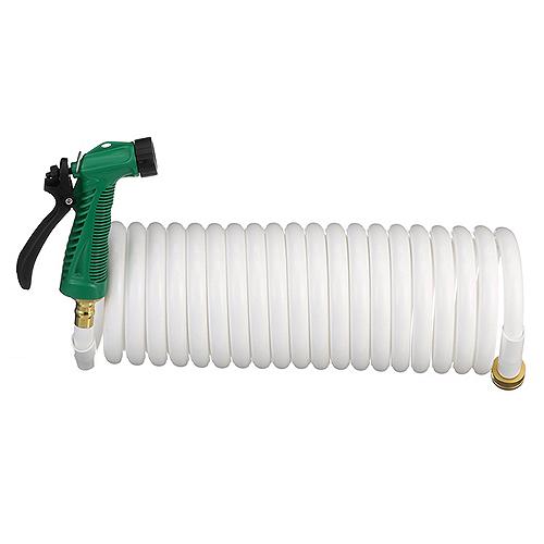 Seachoice Washdown Hose Coiled 25ft w/Sprayer 50-79691 | S25