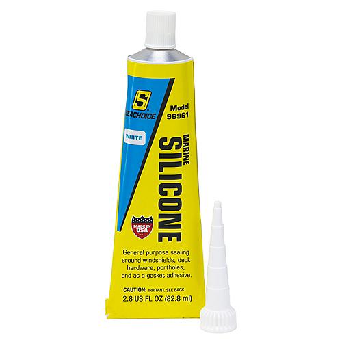 Seachoice Silicone White 2.8oz 50-96961 | 6