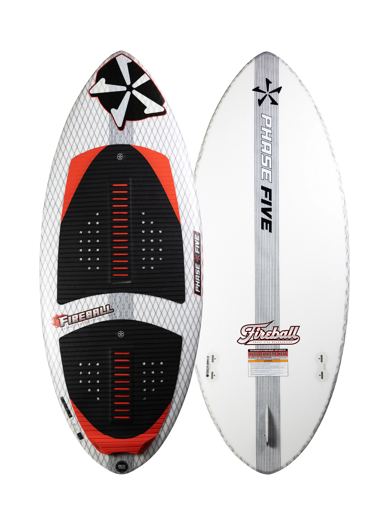 Phase 5 Fireball 54" Performance Surf Wakesurf Board | Pre-Order