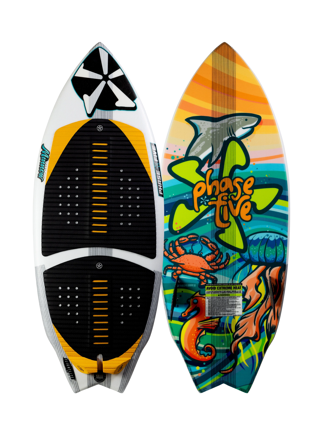 Phase 5 Minnow 45" Performance Surf Wakesruf Board | Pre-Order