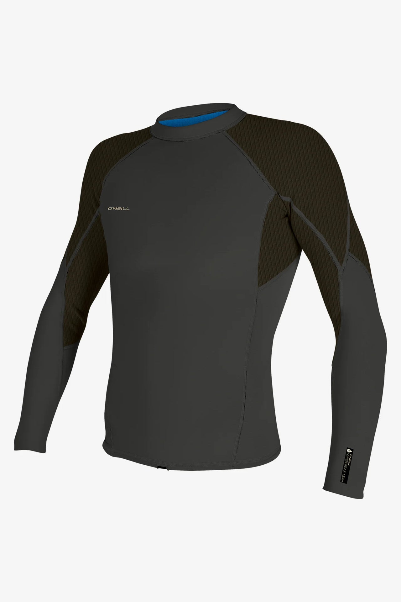 O'Neill Men's Hyperfreak 1.5mm Long Sleeve Neo Top | RAVEN/ARMY
