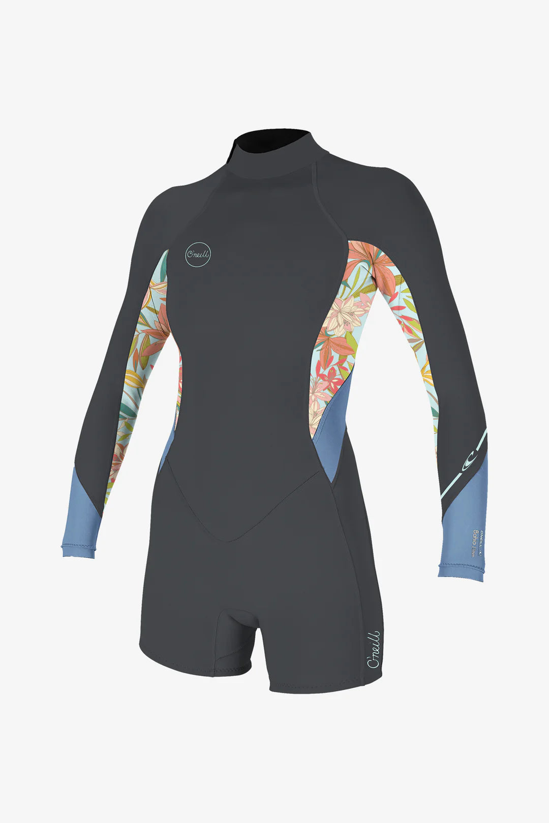 O'Neill Women's Bahia 2mm Back Zip L/S Spring Wetsuit