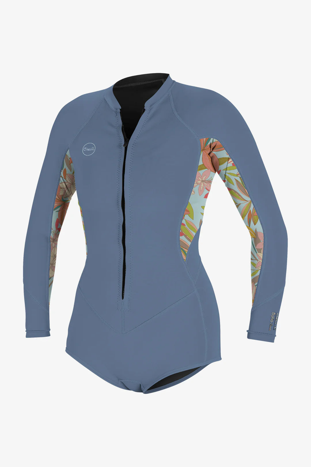 O'Neill Women's Bahia 2mm Front Zip L/S Surf Suit