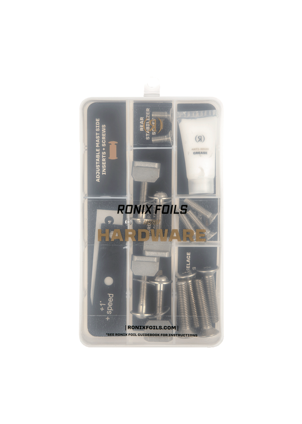 Ronix Complete Foil Kit Hardware w/ Case | Fluid 24/28in Mast