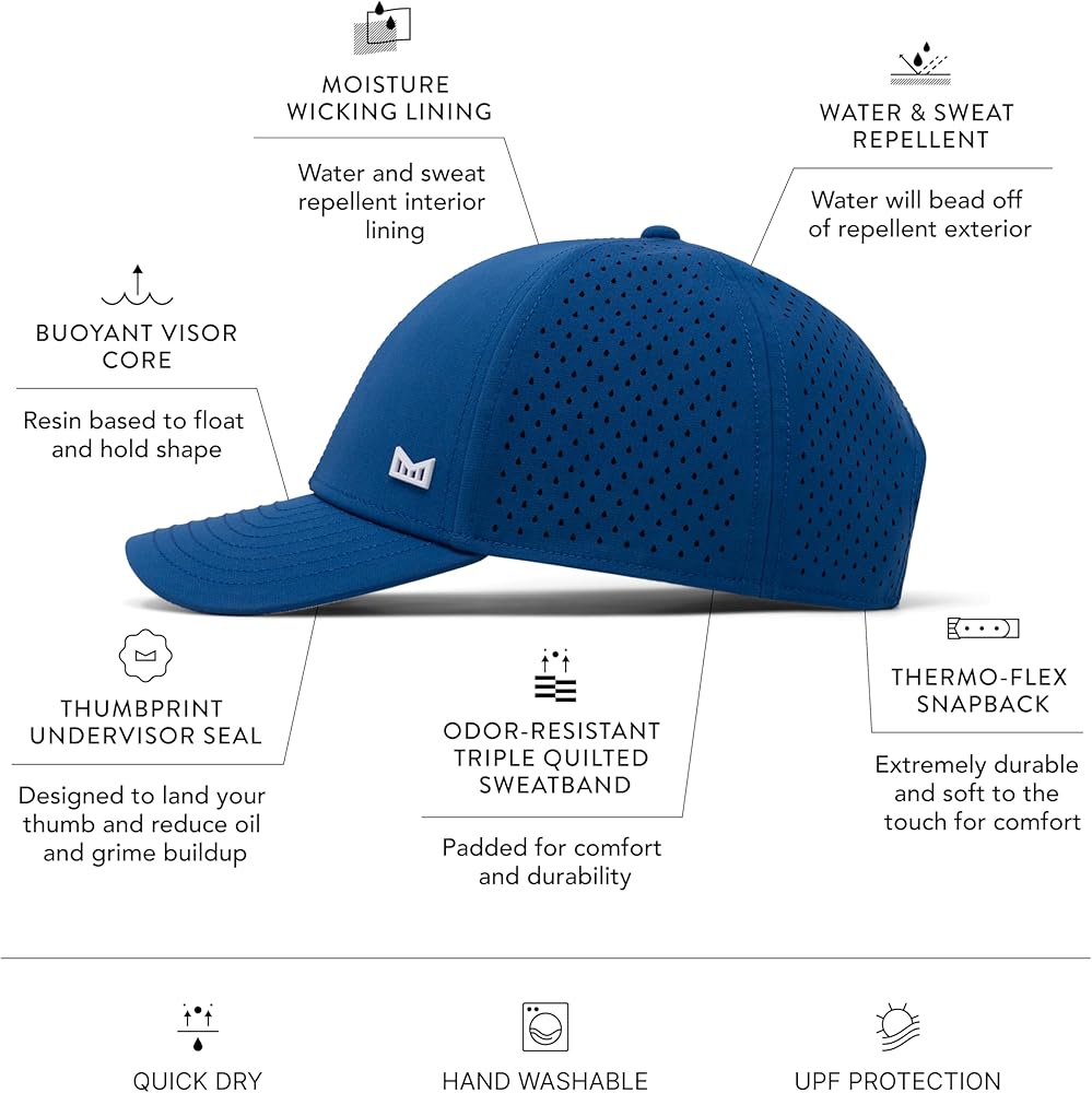 Melin A-Game Icon Hydro Royal Blue | Performance Hat