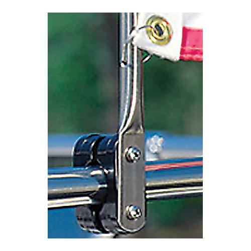 Taylor Flag Pole 15" w/Rail Clamp 7/8"-1-1/4" S/S 971 | 26