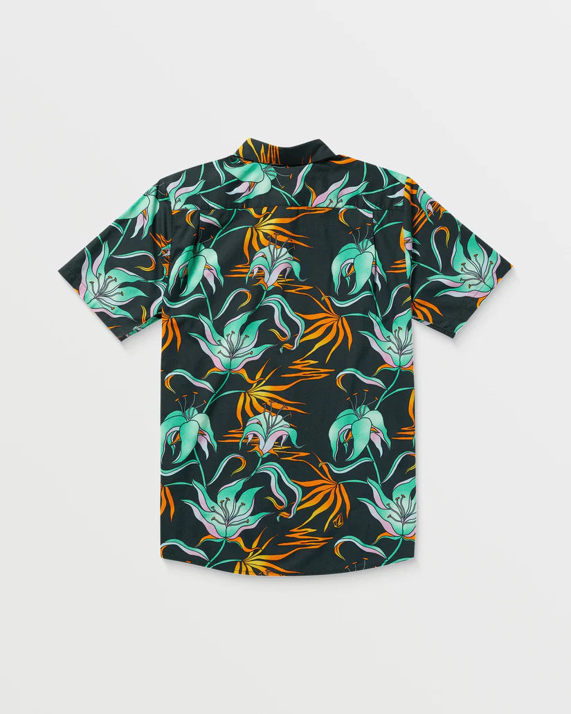 Volcom Men's Brainmelter Floral Shirt
