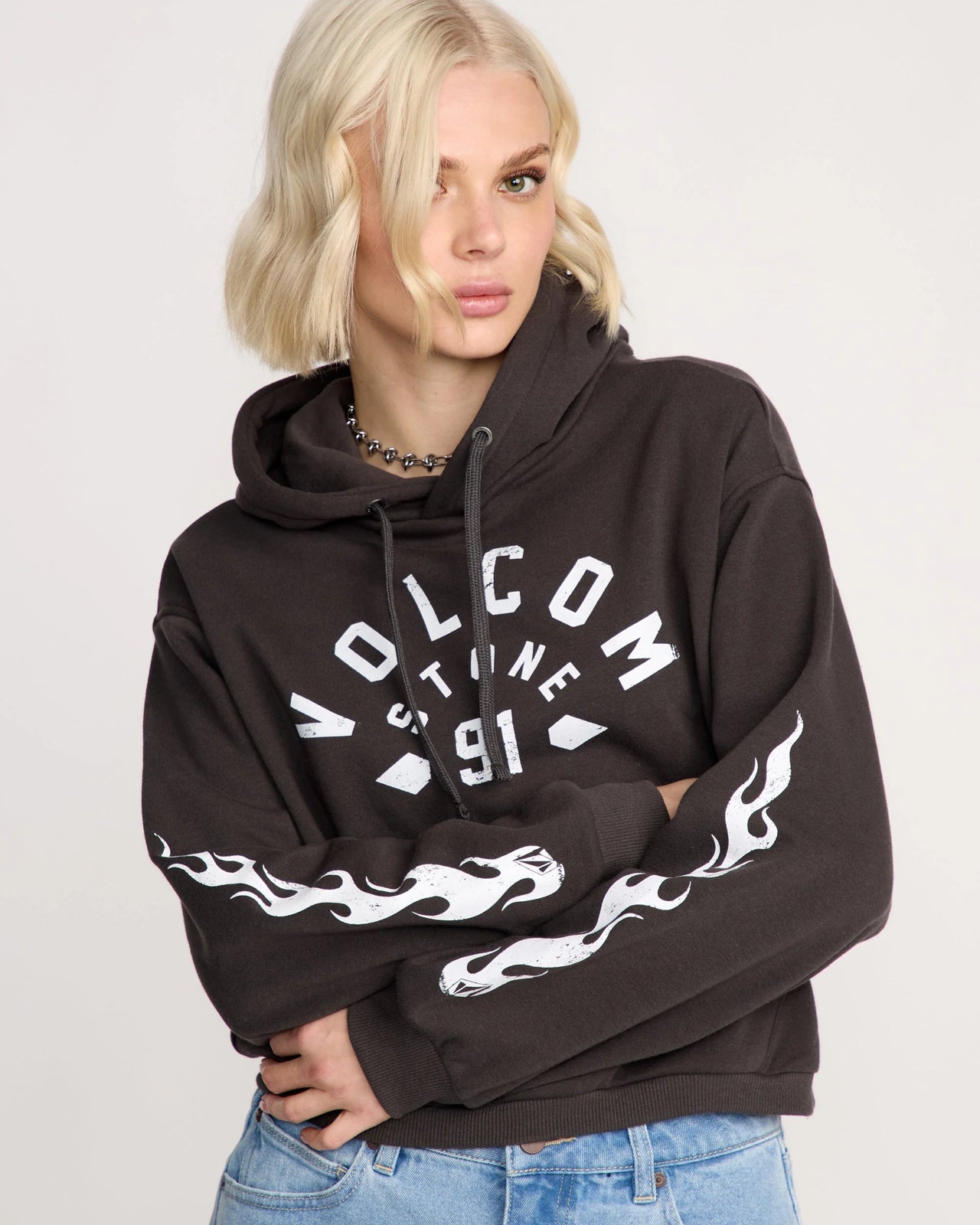 Volcom Women's 1991 Mini Hoodie | SM