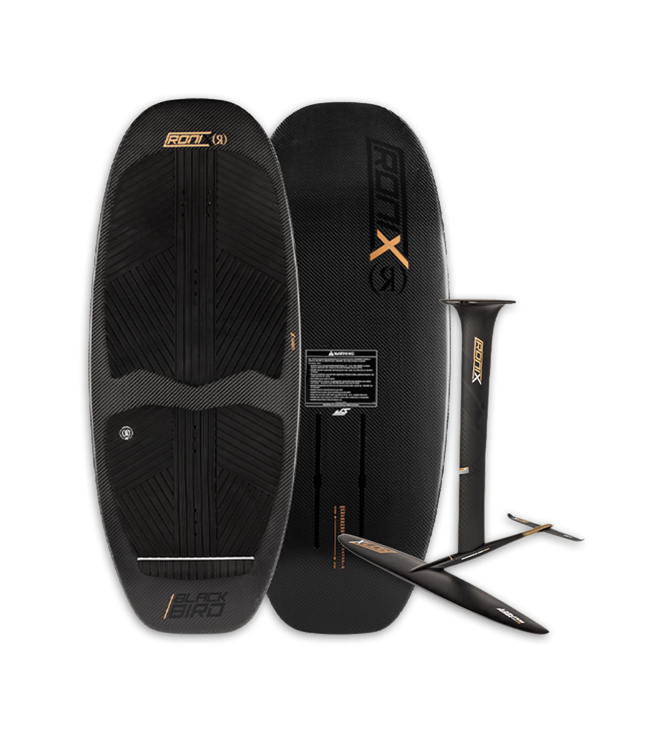 Ronix 3'10 Blackbird w/ Expert 29" High Aspect Velo Foil Kit
