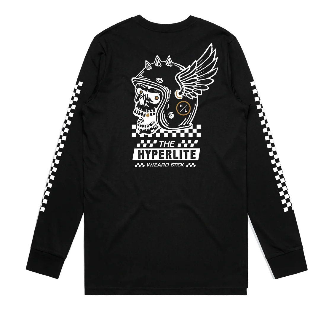 Hyperlite Wizard Long Sleeve Tee | Black