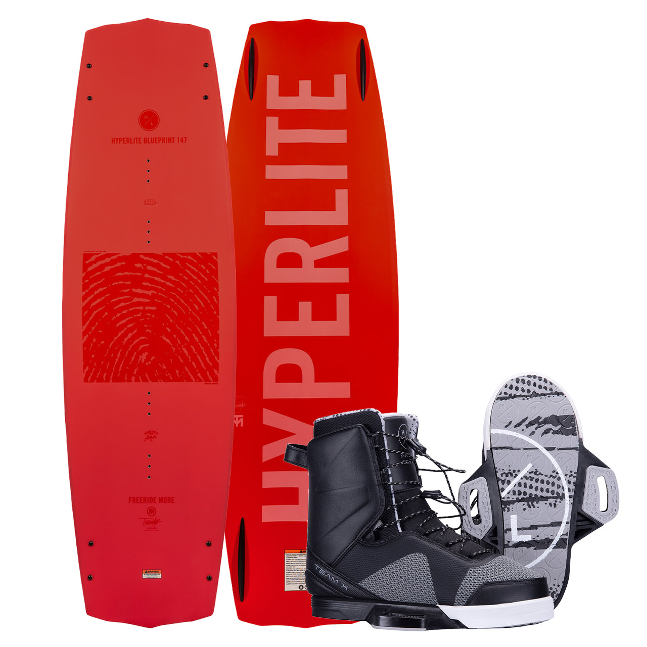 Hyperlite Blueprint Wakeboard w/ Team X Bindings | Pre-Order