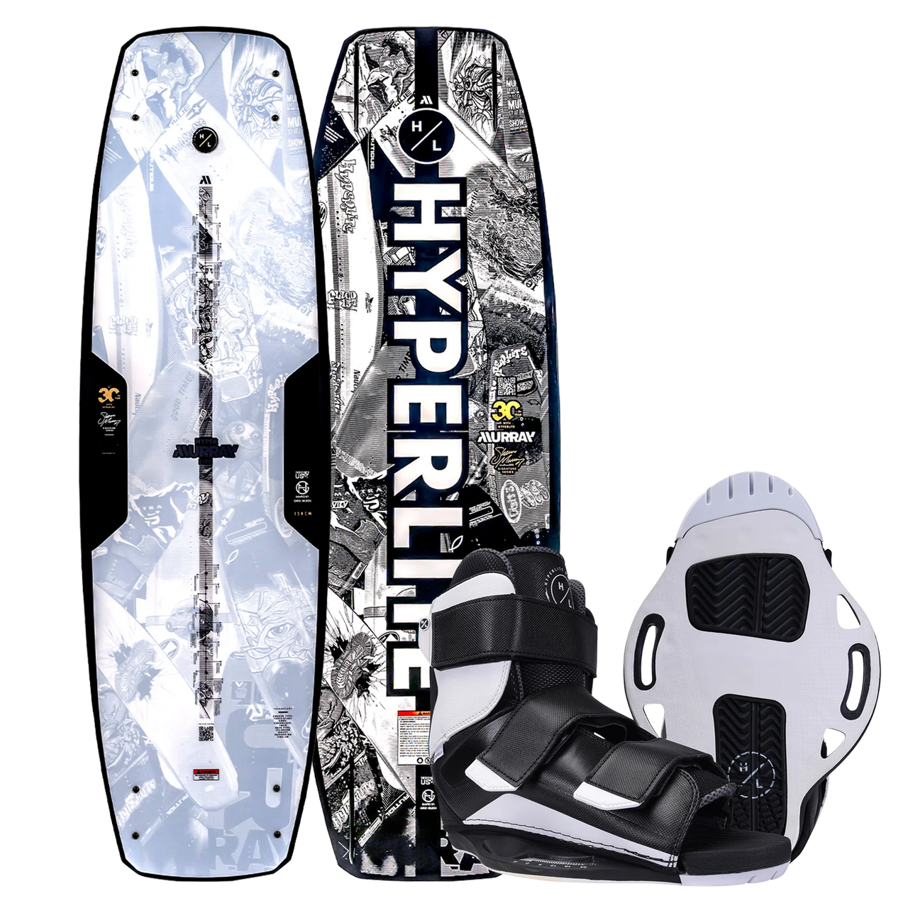 Hyperlite Murray Pro Wakeboard w/ Formula Bindings | Pre-Order