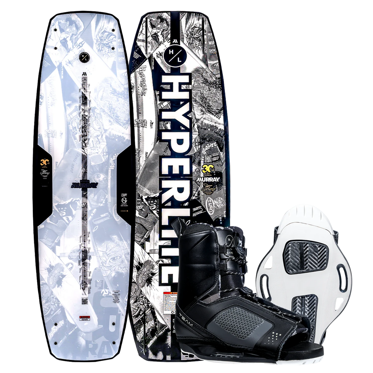 Hyperlite Murray Pro Wakeboard w/ Team OT Bindings | Pre-Order