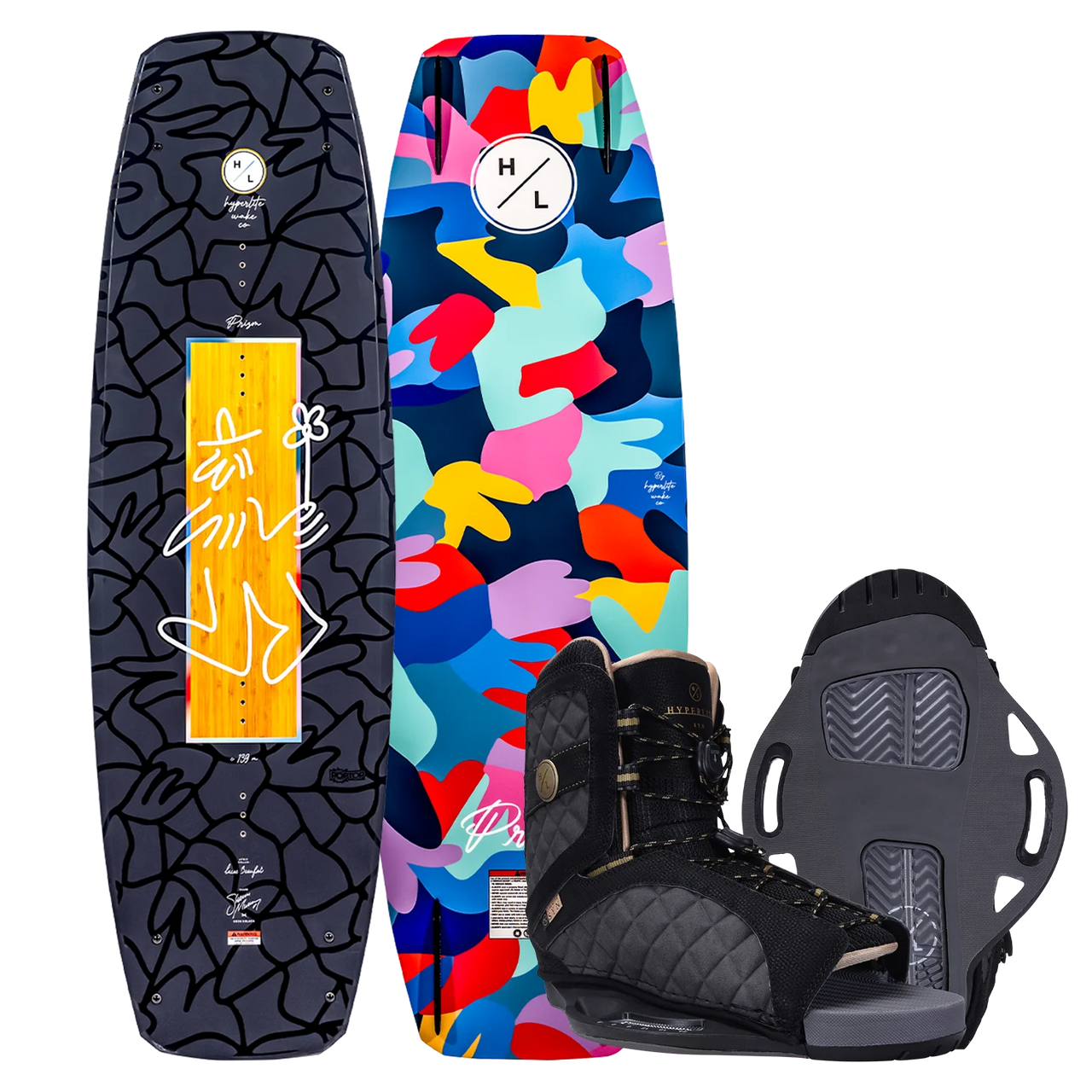 Hyperlite Women's Prizm Wakeboard w/ Syn Bindings | Pre-Order