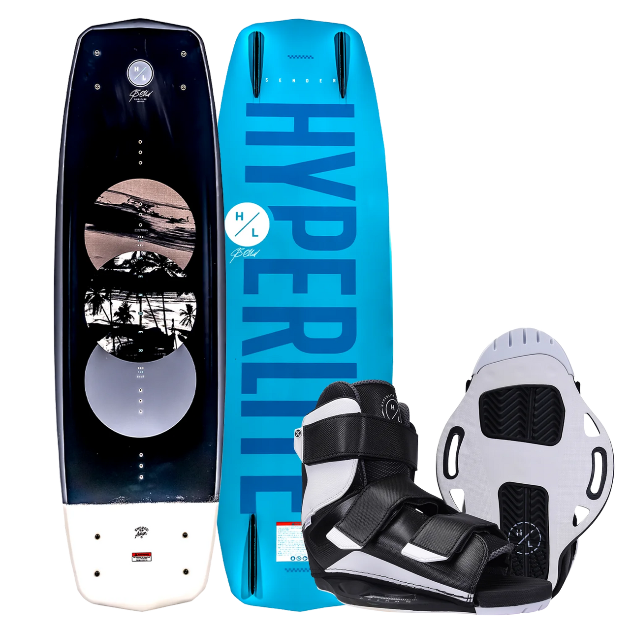 Hyperlite Sender Wakeboard w/ Formula Bindings | Pre-Order