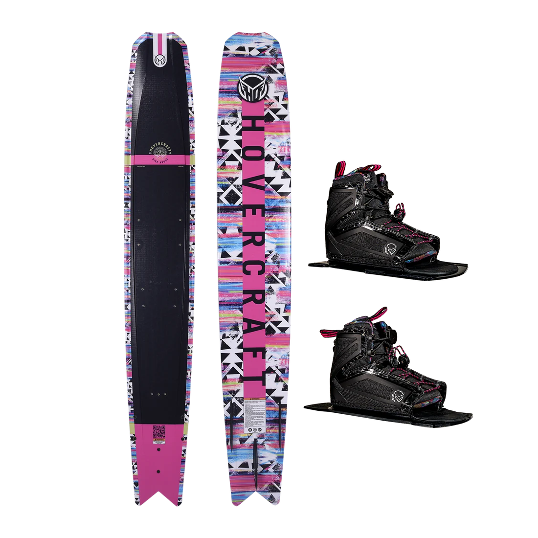 HO Sports Women's Hovercraft Pink Waterski w/ Double Stance 110 Package | Pre-Order