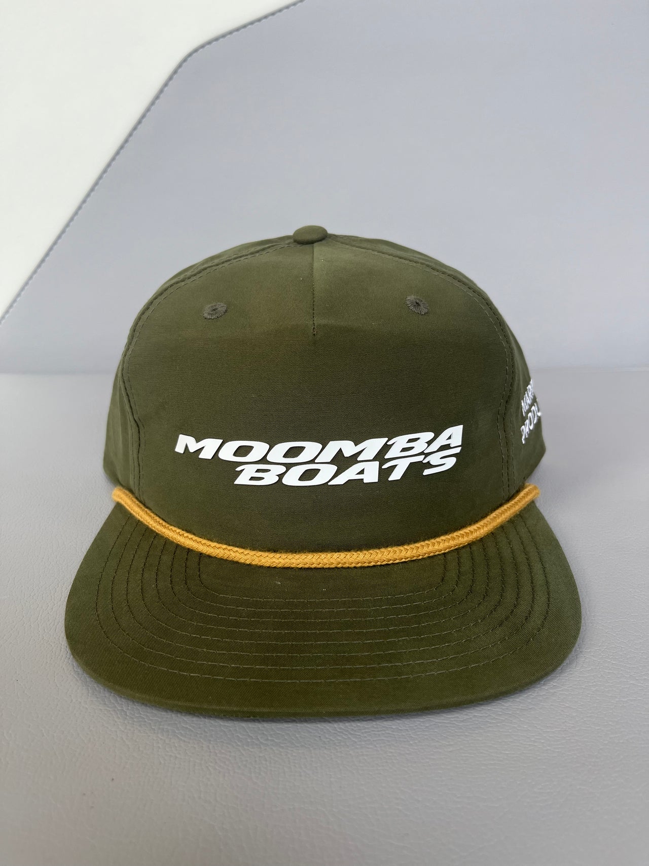 Marine Products Moomba Hat | Green/Yellow