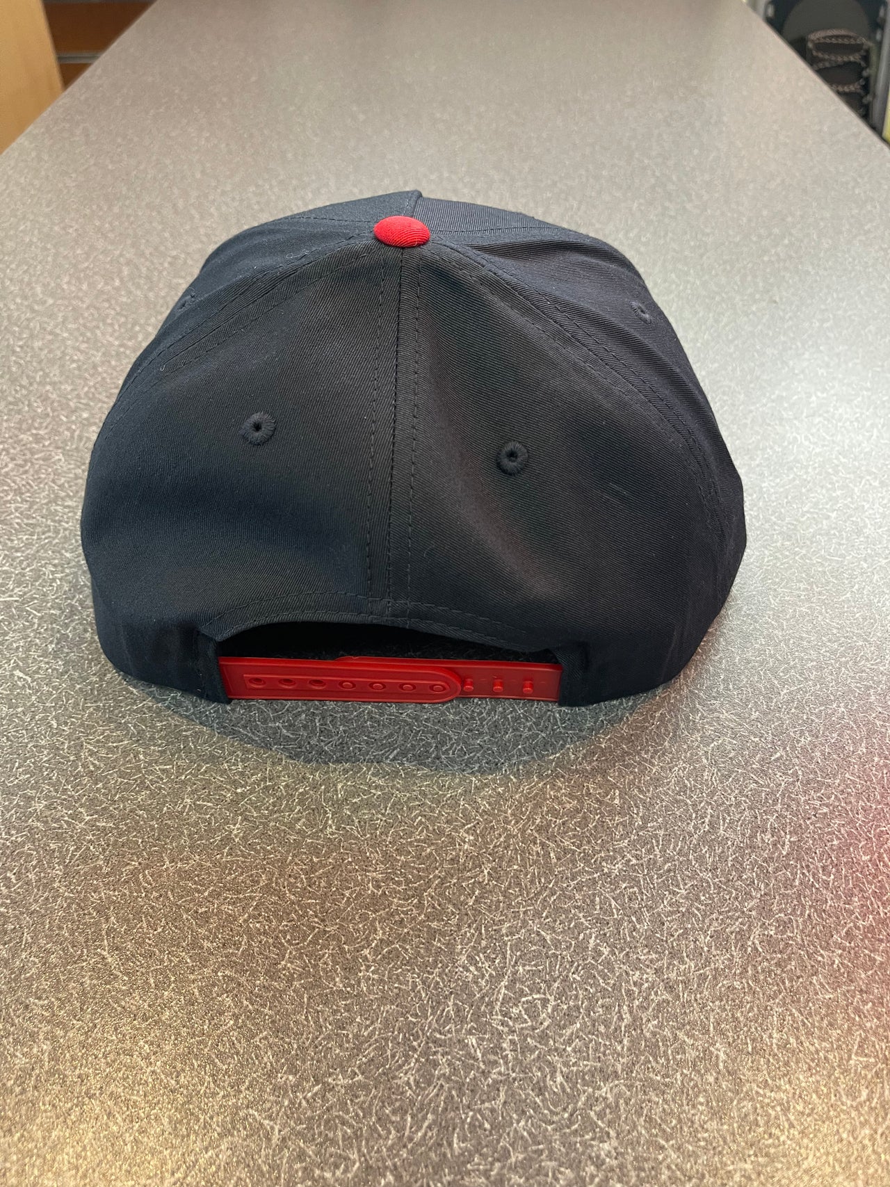 Marine Products Navy/Red Flat Brim Supra Hat