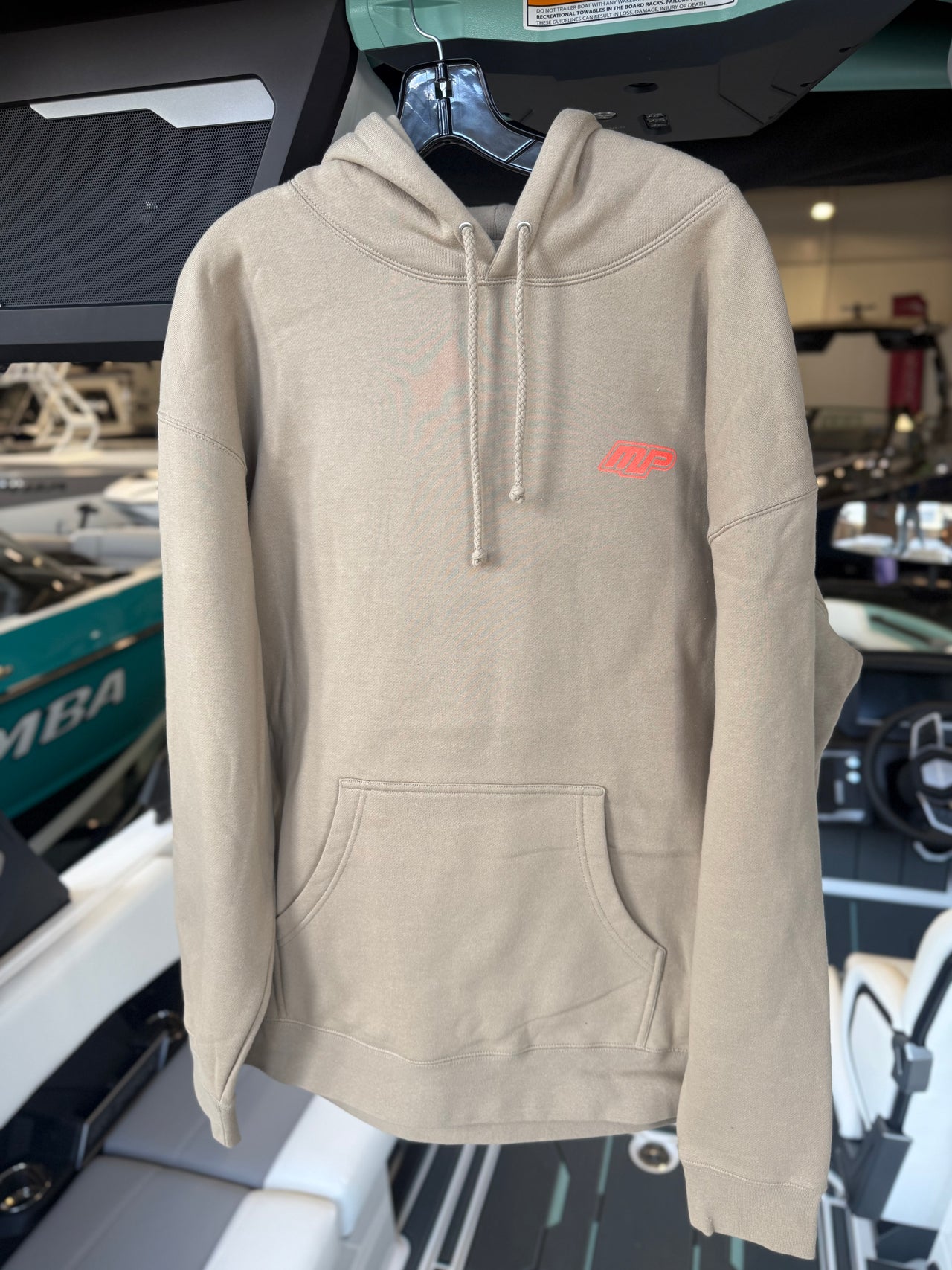 Marine Products Boat Rides Tan Line Hoodie