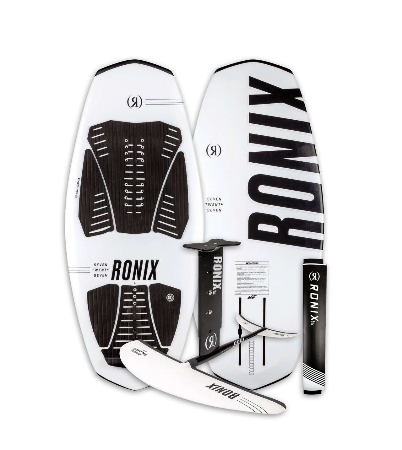 Ronix 727 Koal Surface 3'8  w/ Beginner/Intermediate Shift Fluid 2 Mast Foil Kit