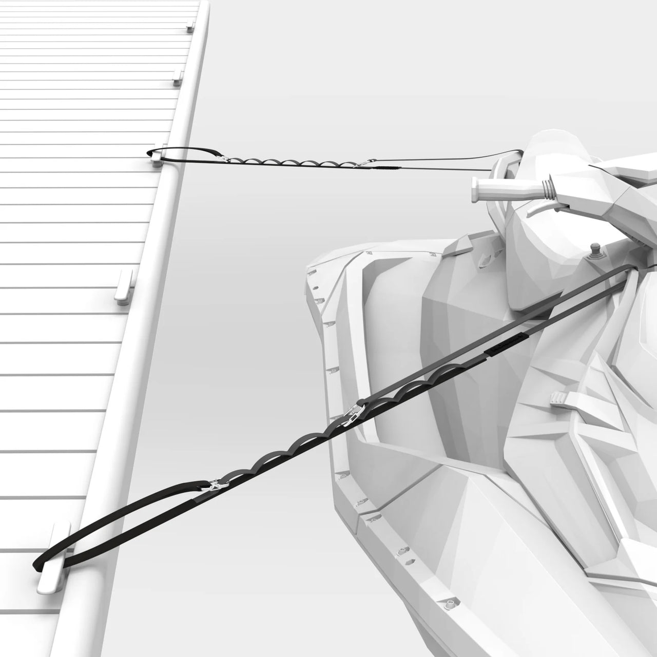 Mission PWC Tethers Personal Watercraft Dock Lines | 2pk