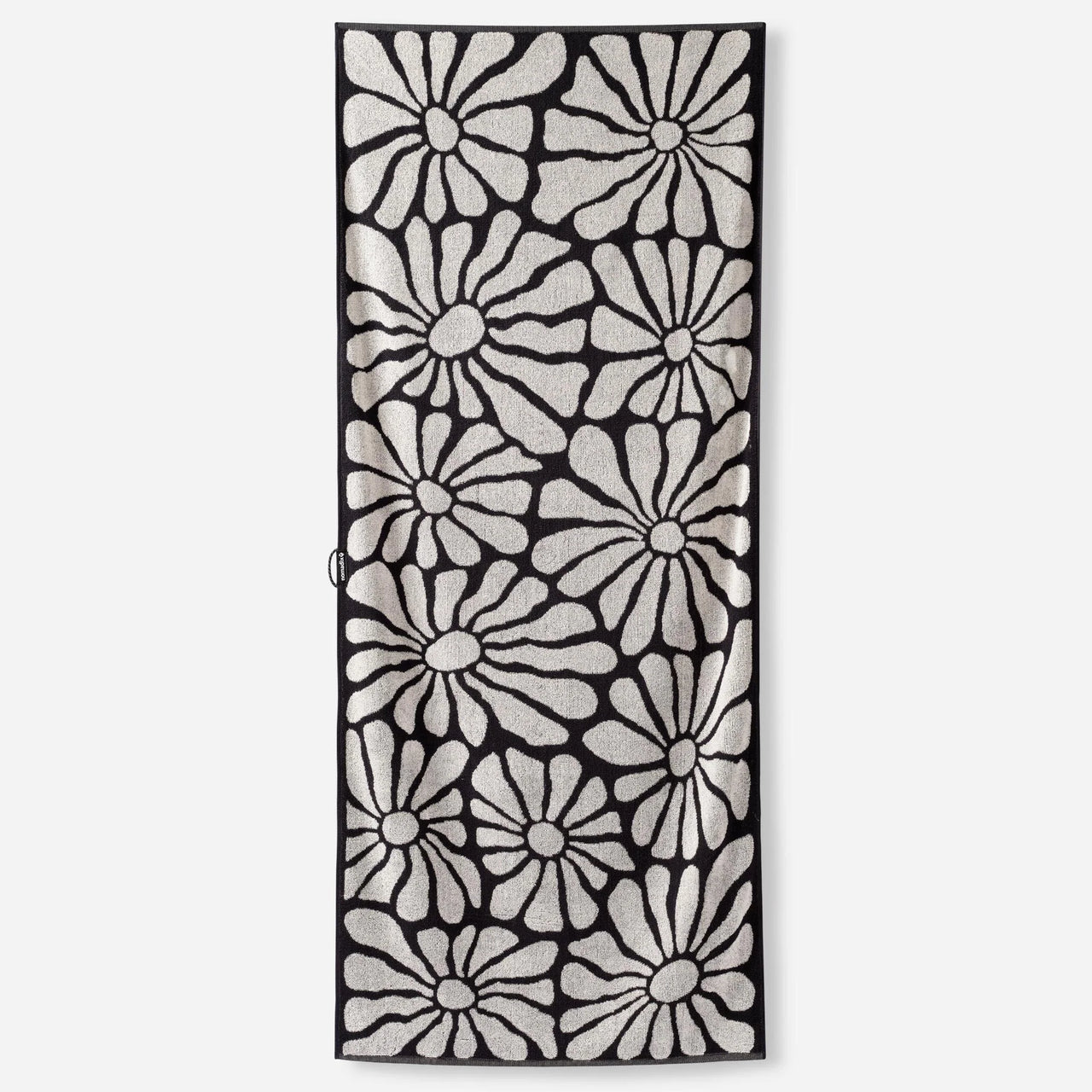 Nomadix Organic Beach Towel | Lazy Daisy Black