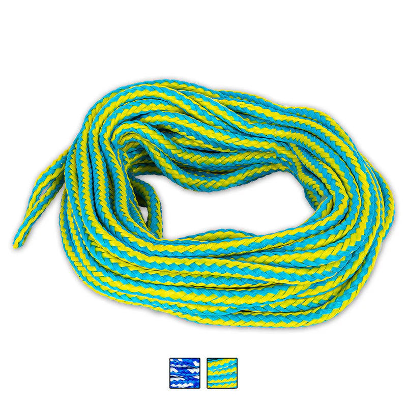 O'Brien Floating Tube Rope | 4-Person | Aqua / Yellow