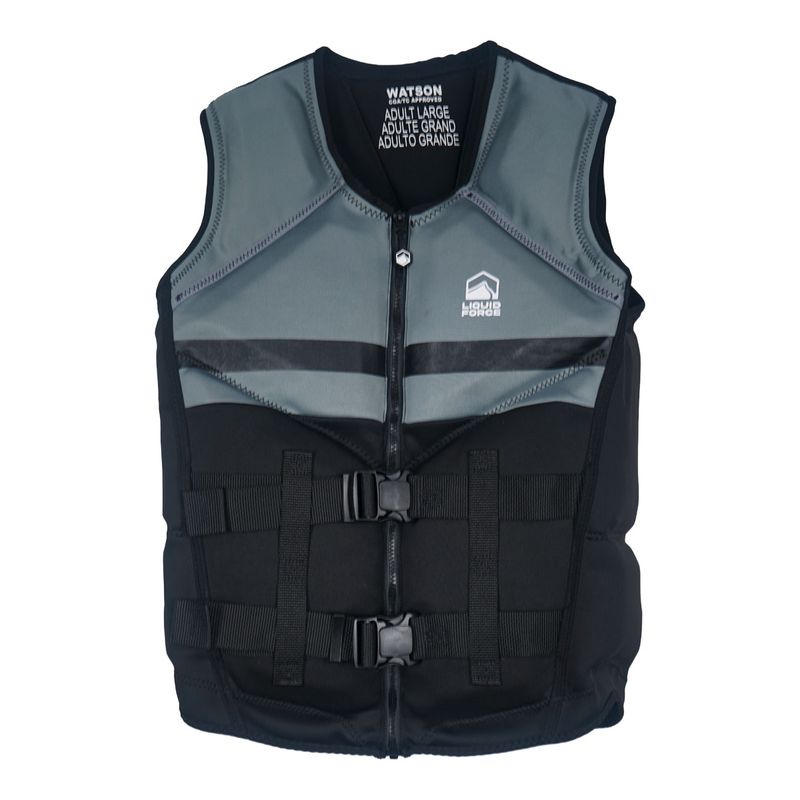 Liquid Force Men's Watson | CGA Life Vest | Charcoal/Black