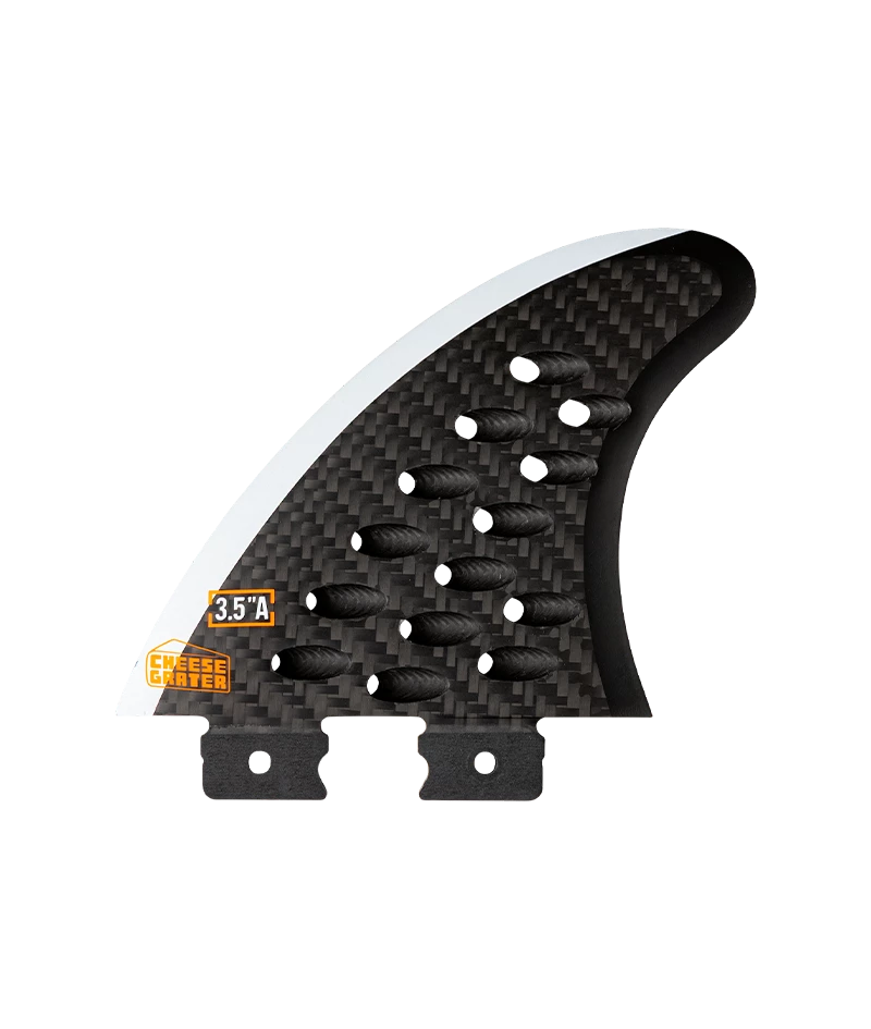 Ronix Button Cheese Grater | Carbon Surf Fin | 3.5"