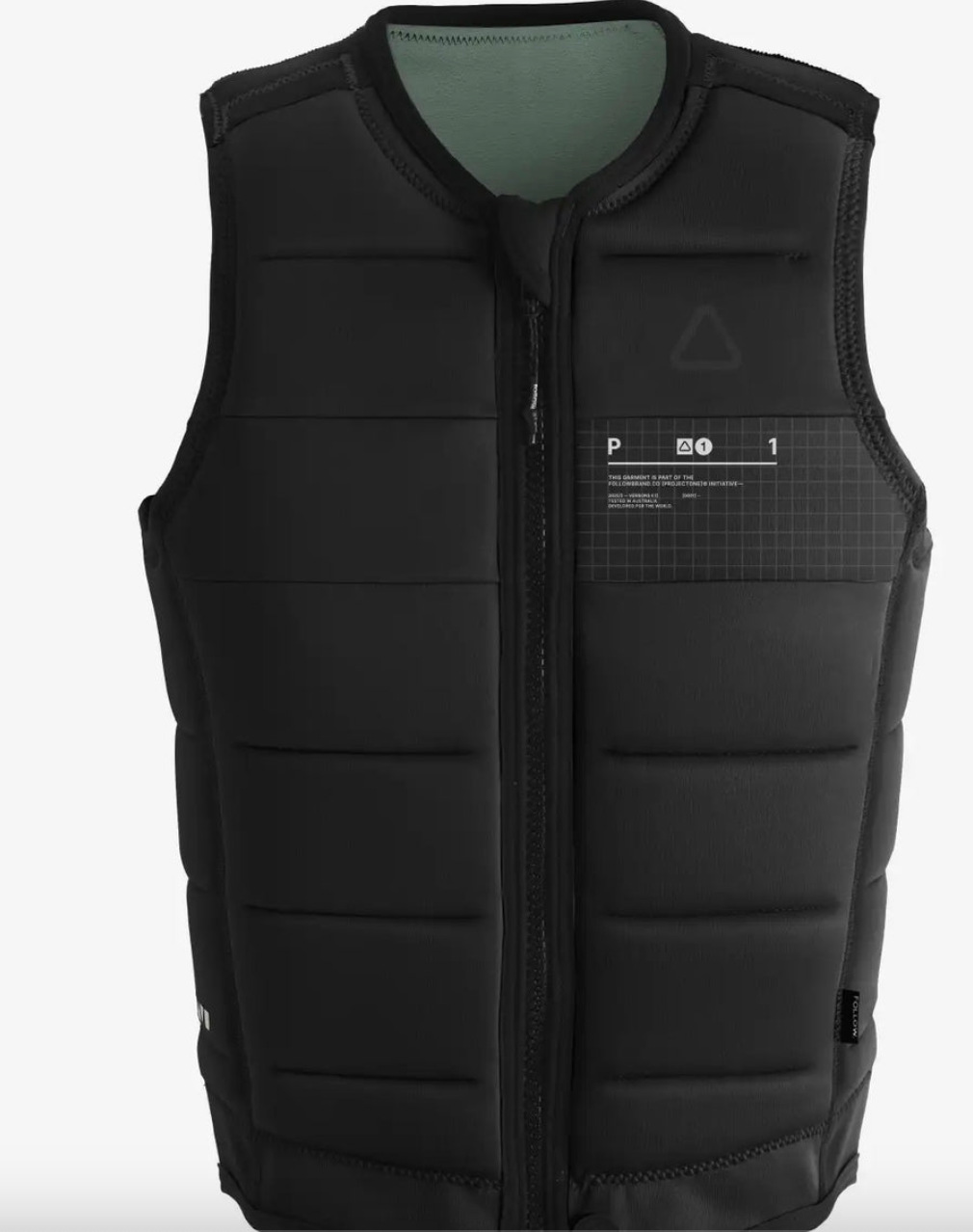 Follow Project One Men's NCGA Impact Vest | BLK