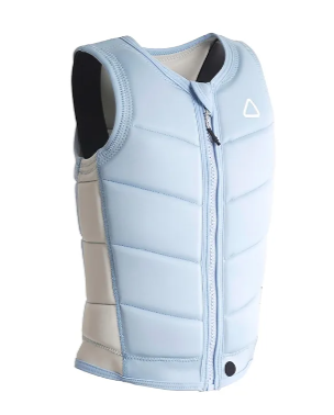 Follow Women's Crop NCGA Impact Vest | Pastel Blue | Pre-Order