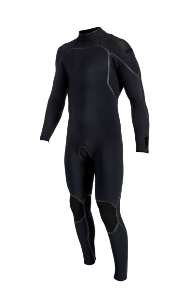 O'Neill Men's Hyperfreak Fire 4/3mm+ Back Zip Full Wetsuit | BLK