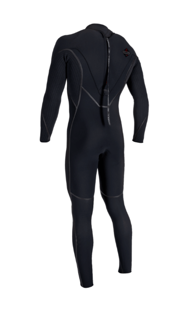 O'Neill Men's Hyperfreak Fire 4/3mm+ Back Zip Full Wetsuit | BLK