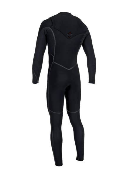 O'Neill Men's Hyperfreak Fire 3/2mm+ Chest Zip Full Wetsuit | BLK