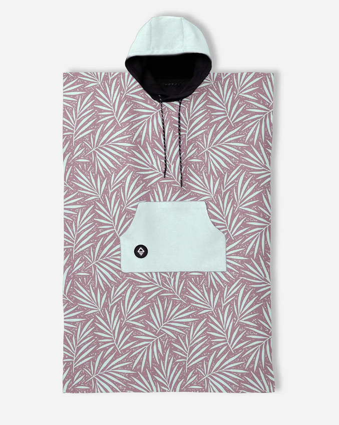 Nomadix Changing Poncho | Heritage Palm Warm Blue Earth
