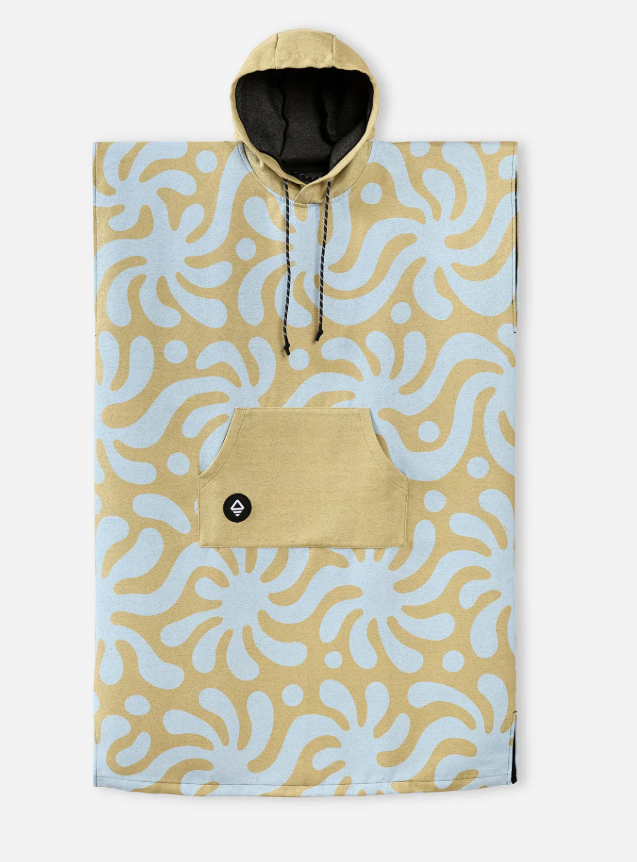 Nomadix Changing Poncho | Whirlpool Meadow Green