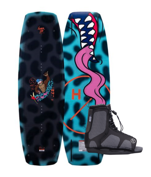 Hyperlite 127 Youth Boy's Murray Jr. w/ Remix Wakeboard Package