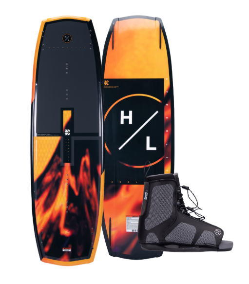Hyperlite 131 Baseline Wakeboard w/ 4-8 Remix Bindings Package | Sale!
