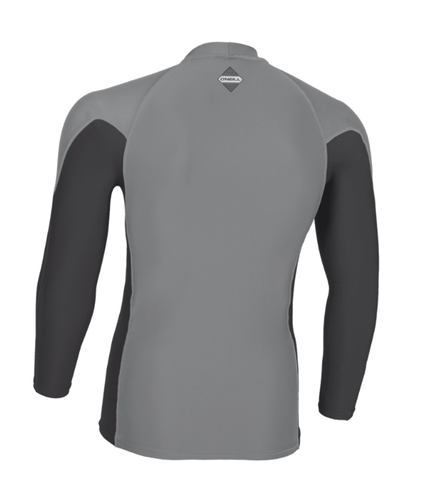 O'Neill Youth Hyperfreak Skins L/S Rash Guard | SMOKE/TEMPSTEEL