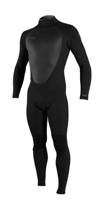 O'Neill Men's Epic 3/2mm Back Zip Wetsuit |  BLK/BLK/BLK